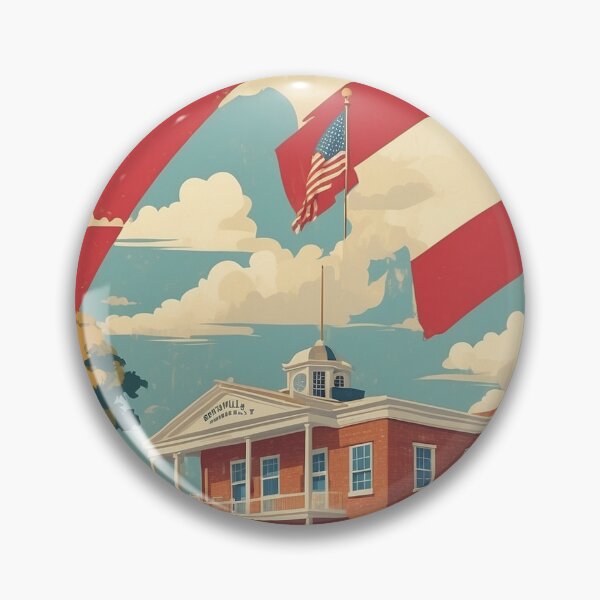 Item preview, Bentonville Arkansas USA Vintage Travel Tourism  designed and sold by TravelersGems.