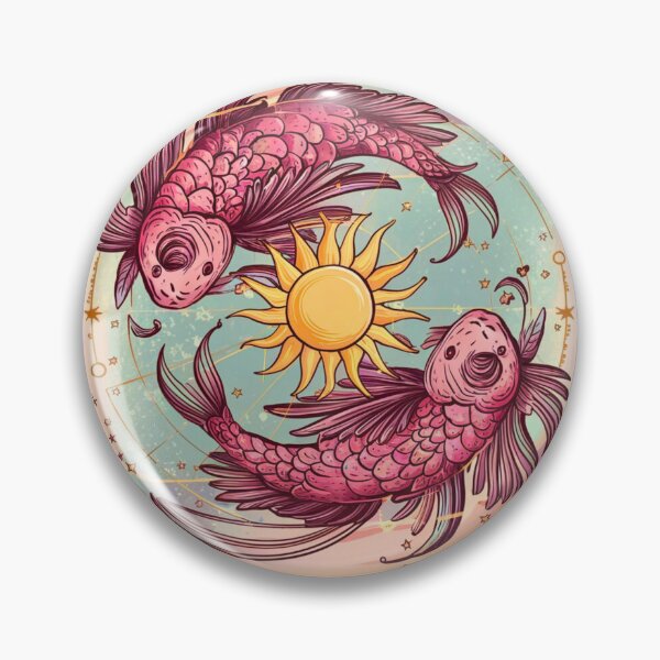Item preview, Pisces Astrology. Sun in Pisces, Zodiac sign, Pisces symbol designed and sold by ZodiacWonders.