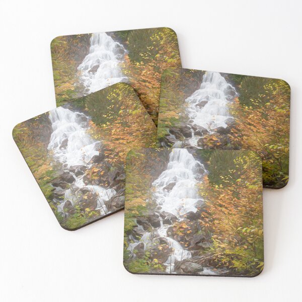 Item preview, Black Beaver Falls in Agawa Canyon Painting designed and sold by jrtwynam.