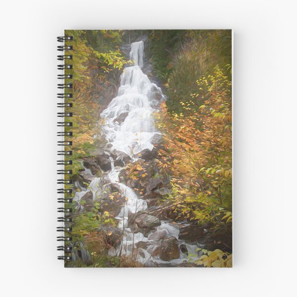 Item preview, Black Beaver Falls in Agawa Canyon Painting designed and sold by jrtwynam.
