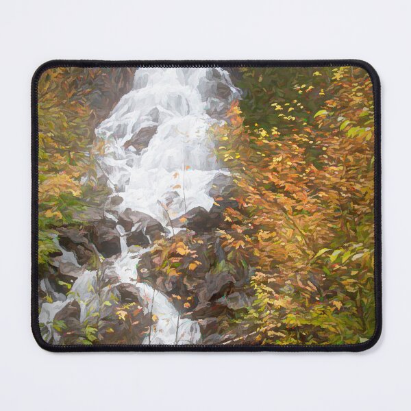 Item preview, Black Beaver Falls in Agawa Canyon Painting designed and sold by jrtwynam.