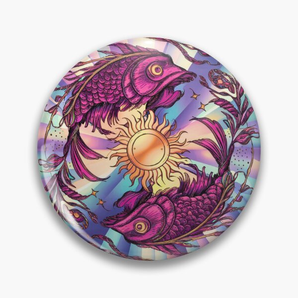 Item preview, Pisces Astrology. Sun in Pisces, Zodiac sign, Pisces symbol designed and sold by ZodiacWonders.