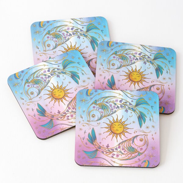 Item preview, Pisces Astrology. Sun in Pisces, Zodiac sign, Pisces symbol designed and sold by ZodiacWonders.