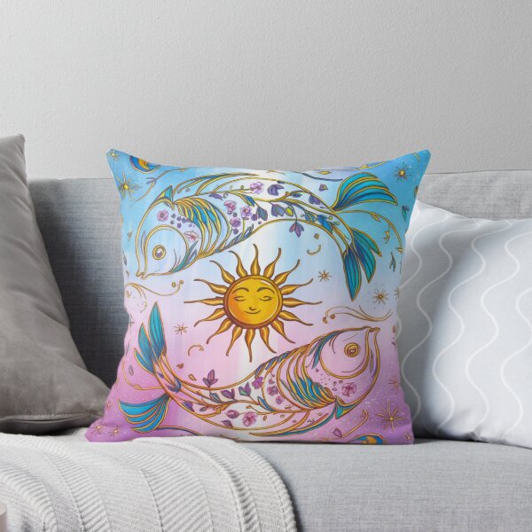 Item preview, Pisces Astrology. Sun in Pisces, Zodiac sign, Pisces symbol designed and sold by ZodiacWonders.
