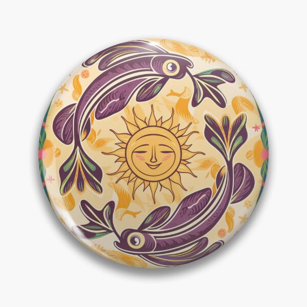 Item preview, Pisces Astrology. Sun in Pisces, Zodiac sign, Pisces symbol designed and sold by ZodiacWonders.