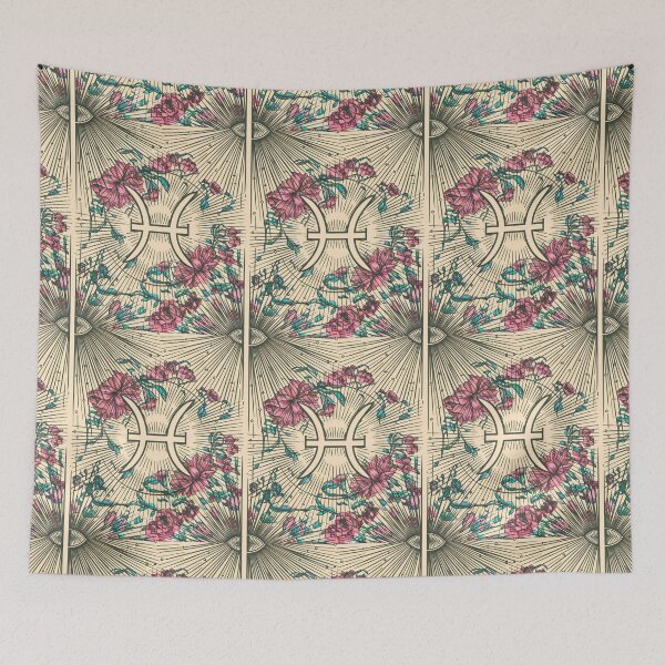 Item preview, Pisces Astrology. Sun in Pisces, Zodiac sign, Pisces symbol designed and sold by ZodiacWonders.