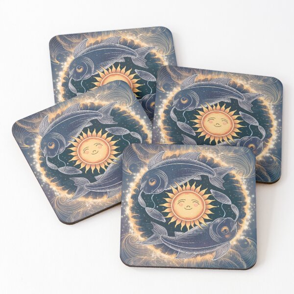 Item preview, Pisces Astrology. Sun in Pisces, Zodiac sign, Pisces symbol designed and sold by ZodiacWonders.