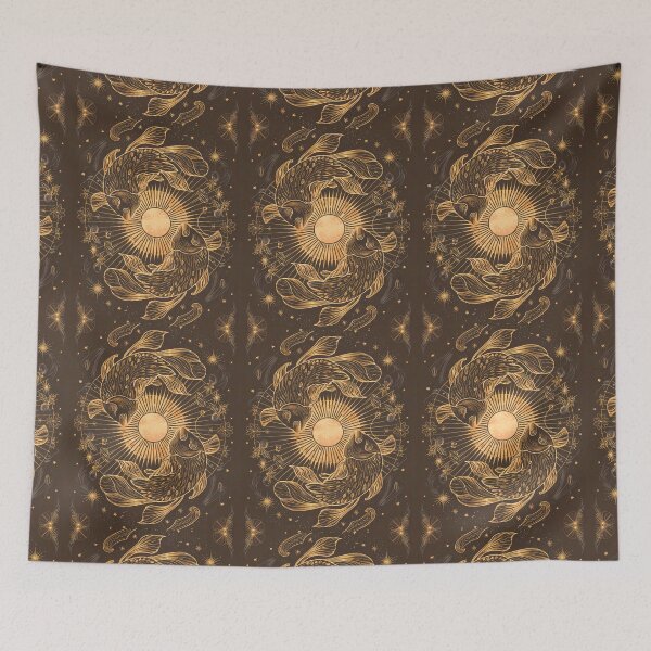 Item preview, Pisces Astrology. Sun in Pisces, Zodiac sign, Pisces symbol designed and sold by ZodiacWonders.