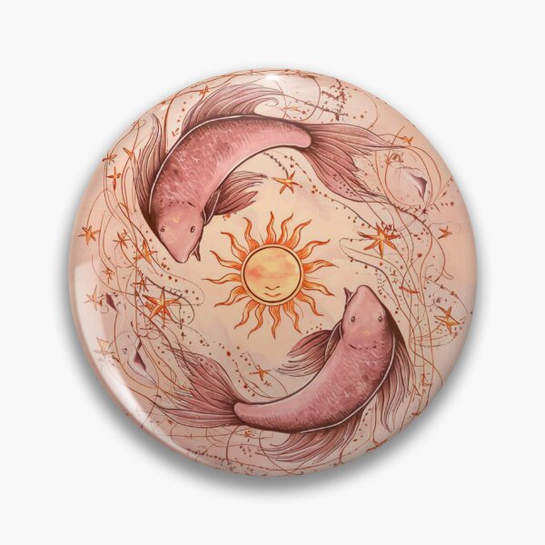 Item preview, Pisces Astrology. Sun in Pisces, Zodiac sign, Pisces symbol designed and sold by ZodiacWonders.