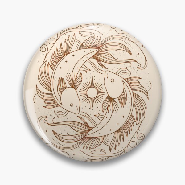 Item preview, Pisces Astrology. Sun in Pisces, Zodiac sign, Pisces symbol designed and sold by ZodiacWonders.