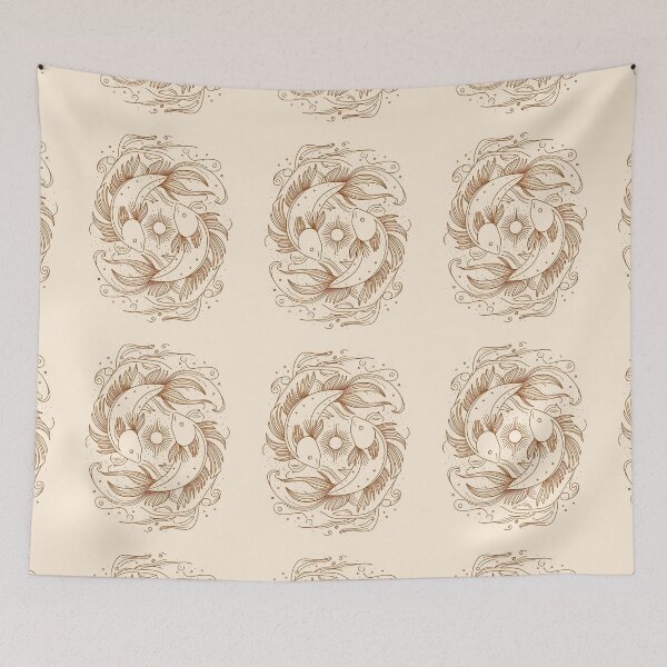 Item preview, Pisces Astrology. Sun in Pisces, Zodiac sign, Pisces symbol designed and sold by ZodiacWonders.