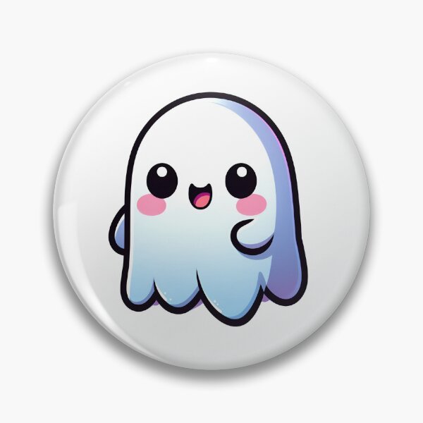 Item preview, Kawaii ghost designed and sold by Cloudlilyart.