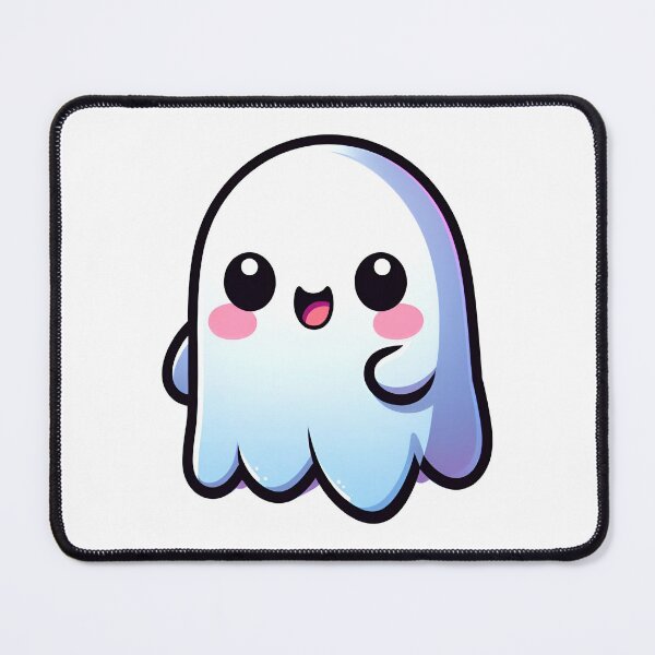 Item preview, Kawaii ghost designed and sold by Cloudlilyart.
