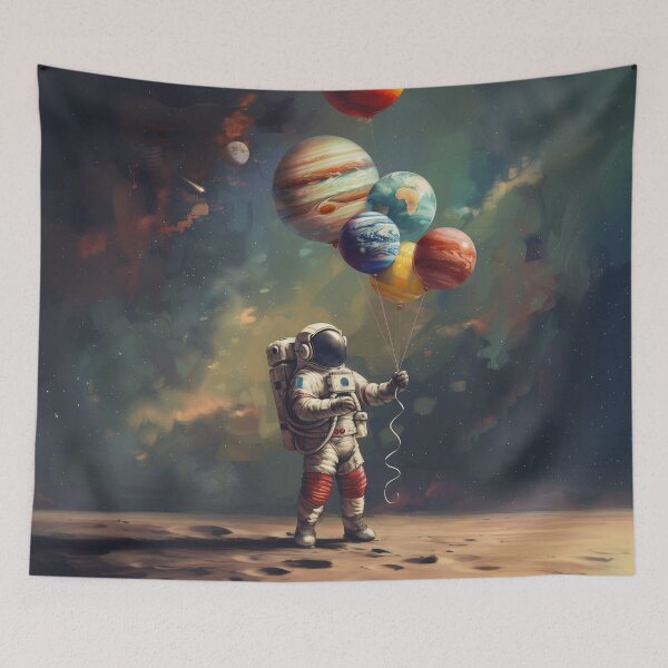 Item preview, Space Balloons designed and sold by nicebleed.
