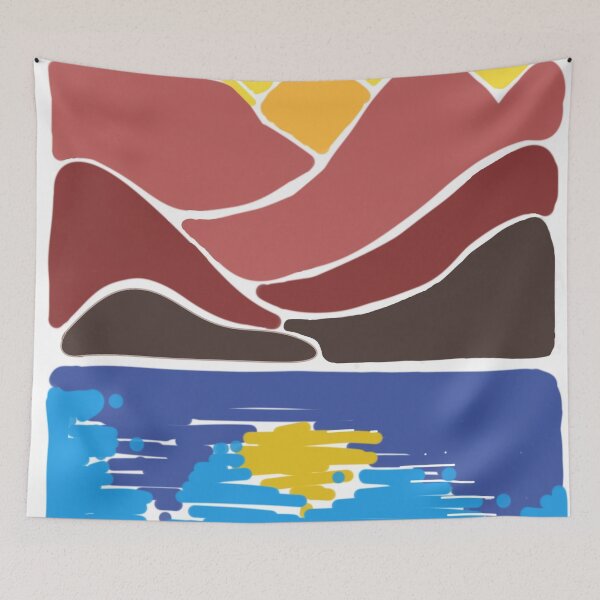 Item preview, Sunrise (Retro Style Art) designed and sold by joeycastaneda.