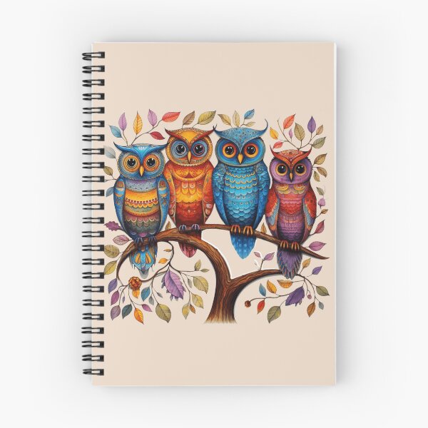 Item preview, Fanciful Owls designed and sold by Myra365Art.