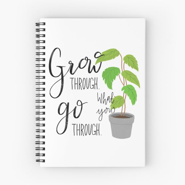Item preview, Grow through what you go through - Calligraphy  designed and sold by RT-Lettering.