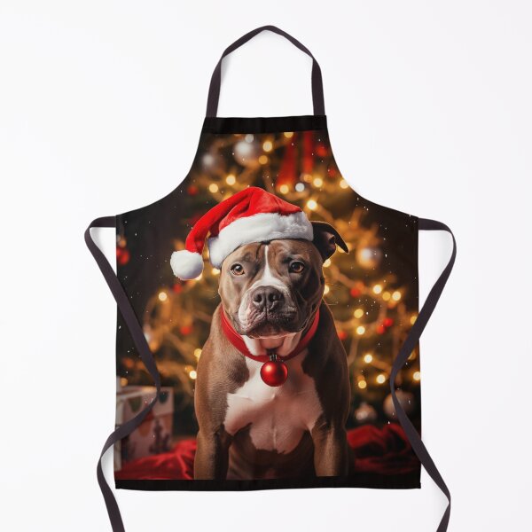 Item preview, Christmas American Staffordshire Terrier designed and sold by Samuelsboro.