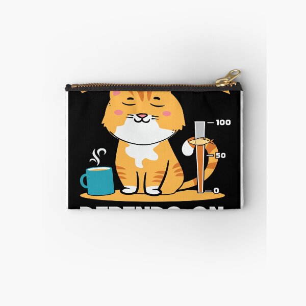 Item preview, My Level Of Sarcasm Depends on Your Stupidity Funny Cat Graphic designed and sold by socialarmour.