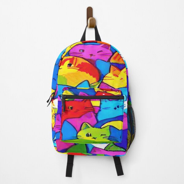Item preview, Pattern colorful cute cats. designed and sold by DaliaSabryTee.