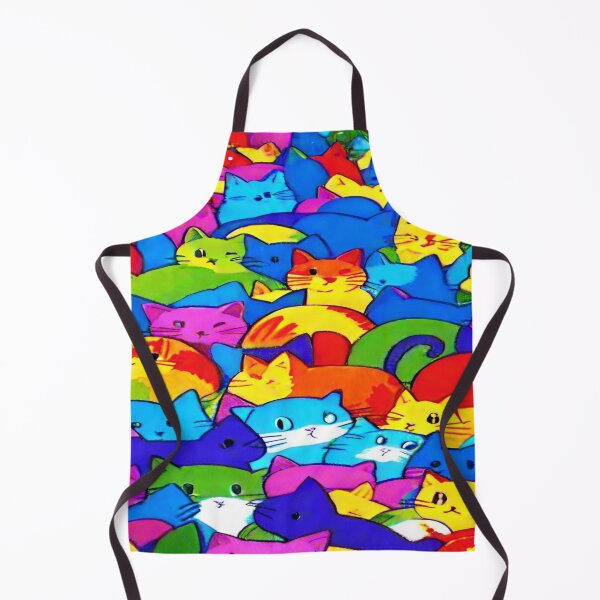 Item preview, Pattern colorful cute cats. designed and sold by DaliaSabryTee.