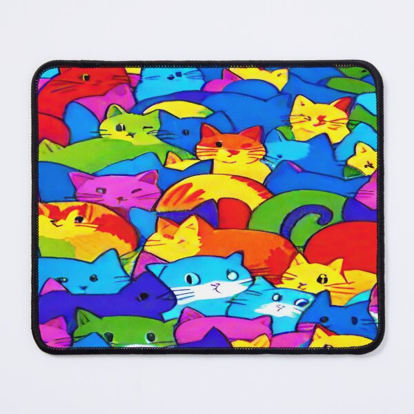 Item preview, Pattern colorful cute cats. designed and sold by DaliaSabryTee.