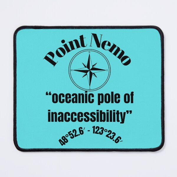 Item preview, "Explore the Unknown:(No One) Point Nemo Latitude Longitude Adventure Gear" designed and sold by Mrpalaad.