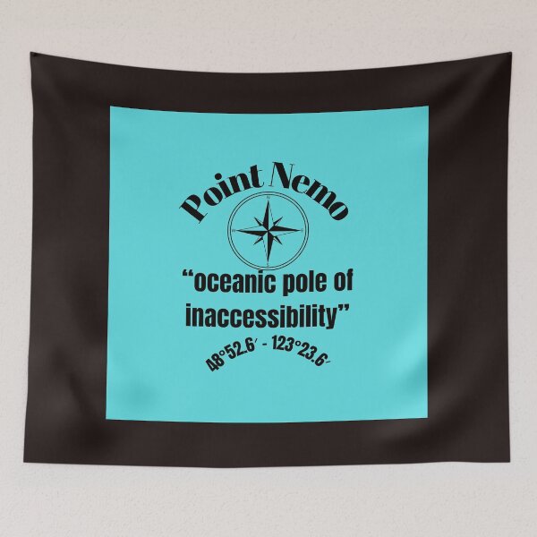Item preview, "Explore the Unknown:(No One) Point Nemo Latitude Longitude Adventure Gear" designed and sold by Mrpalaad.
