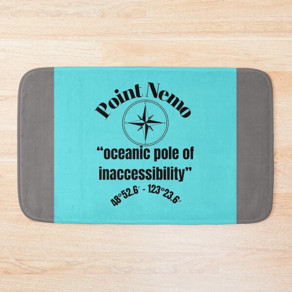 Item preview, "Explore the Unknown:(No One) Point Nemo Latitude Longitude Adventure Gear" designed and sold by Mrpalaad.