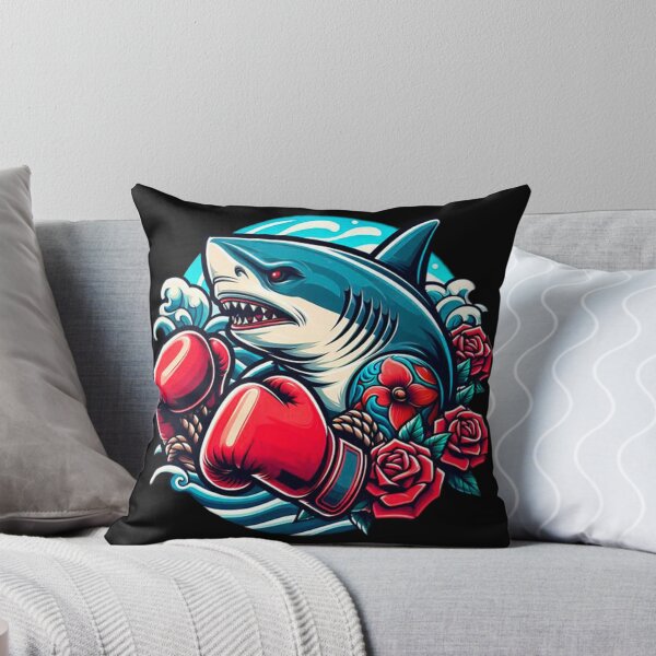 Item preview, Shark with boxing gloves designed and sold by Txandrosan.