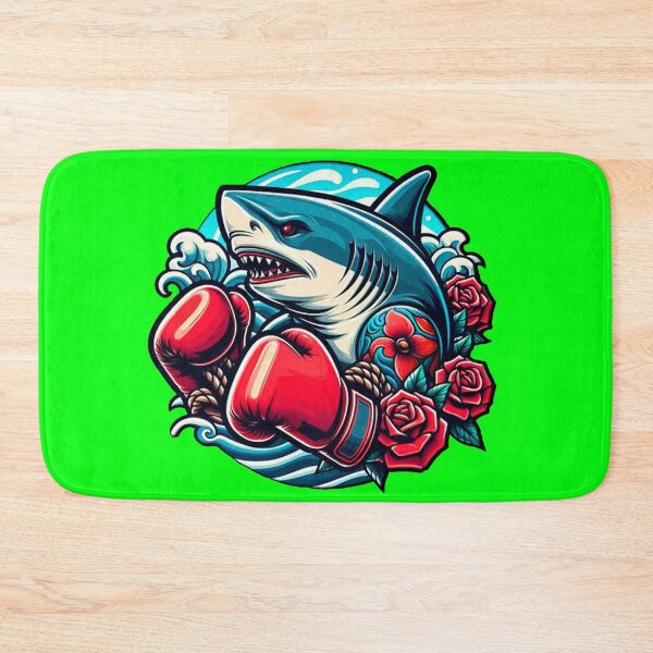 Item preview, Shark with boxing gloves designed and sold by Txandrosan.