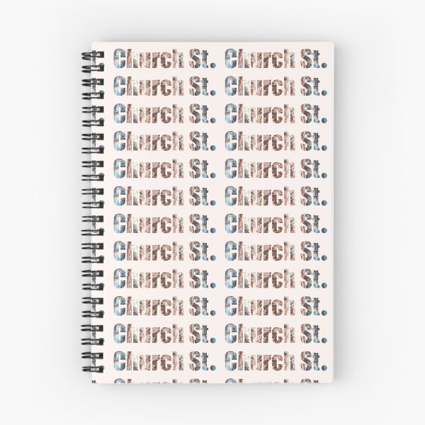 Item preview, Church Street Street Name with indoor church ceiling background designed and sold by TheMugDirectory.