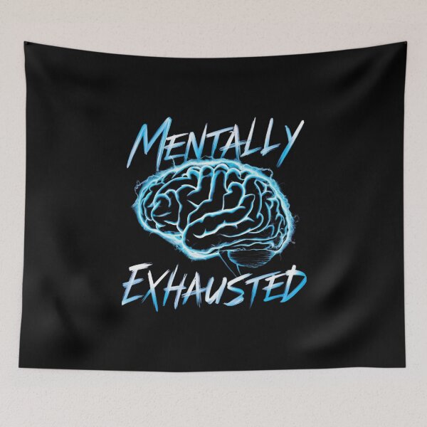 Item preview, Mentally Exhausted Heavy Metal Edition designed and sold by Peter Stawicki.