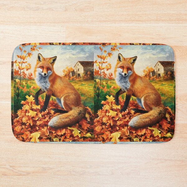 Artikelvorschau, Fuchs-Portrait. Herbstfuchs, Herbstfuchs, Fuchsmalerei, Michelangelo-Stil entworfen und verkauft von FoxVibes.