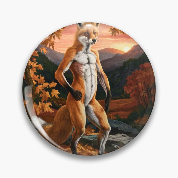 Item preview, Fox Portrait. Autumn fox, fall fox, fox character, fox painting, Michelangelo style designed and sold by FoxVibes.