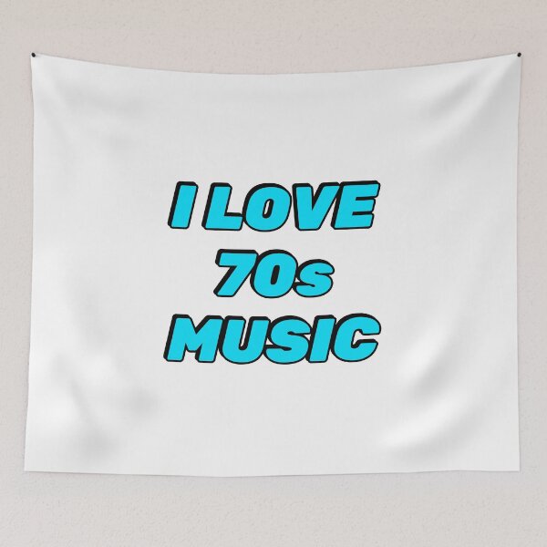 Item preview, I love 70s music 1970s seventies designed and sold by Inspirationmotivation.