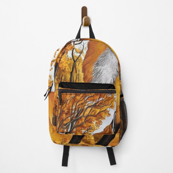Item preview, Fox Portrait. Autumn fox, fall fox, fox painting, Michelangelo style designed and sold by FoxVibes.