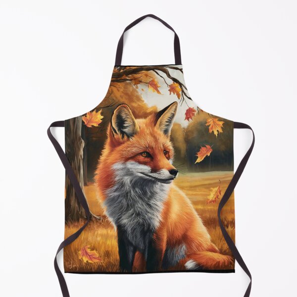 Artikelvorschau, Fuchs-Portrait. Herbstfuchs, Herbstfuchs, Fuchsmalerei, Michelangelo-Stil entworfen und verkauft von FoxVibes.