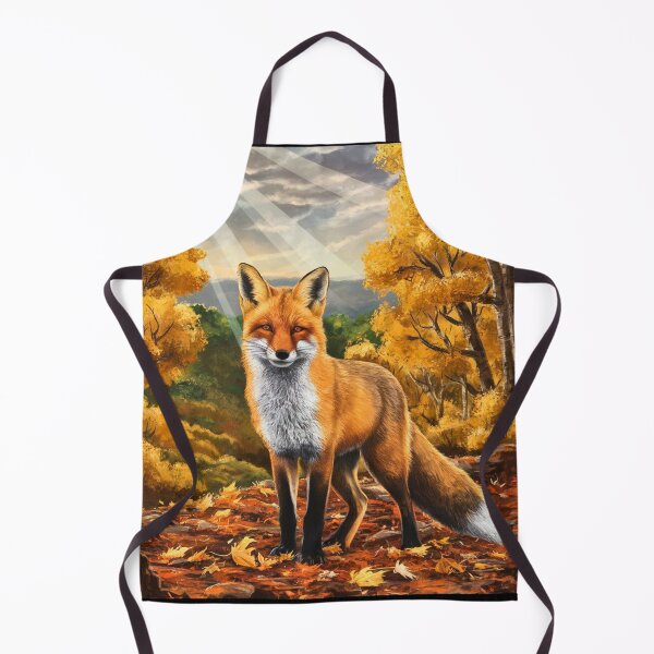 Artikelvorschau, Fuchs-Portrait. Herbstfuchs, Herbstfuchs, Fuchsmalerei, Michelangelo-Stil entworfen und verkauft von FoxVibes.