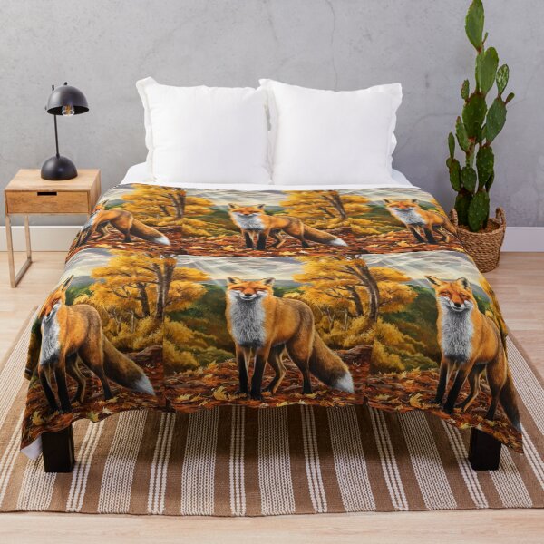 Artikelvorschau, Fuchs-Portrait. Herbstfuchs, Herbstfuchs, Fuchsmalerei, Michelangelo-Stil entworfen und verkauft von FoxVibes.