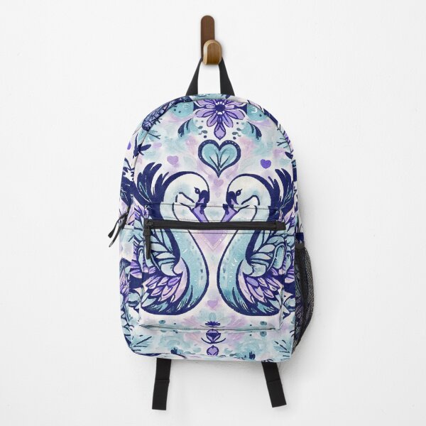 Item preview, Elegant Avians in Aqua designed and sold by pinebluedesign.