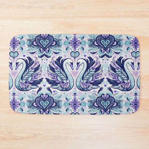 Item preview, Elegant Avians in Aqua designed and sold by pinebluedesign.