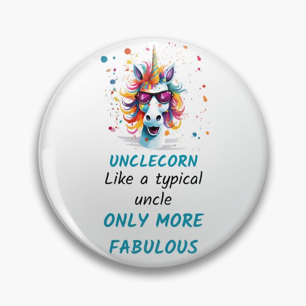 Item preview, Unclecorn Fabulous Uncle designed and sold by FireSisters.