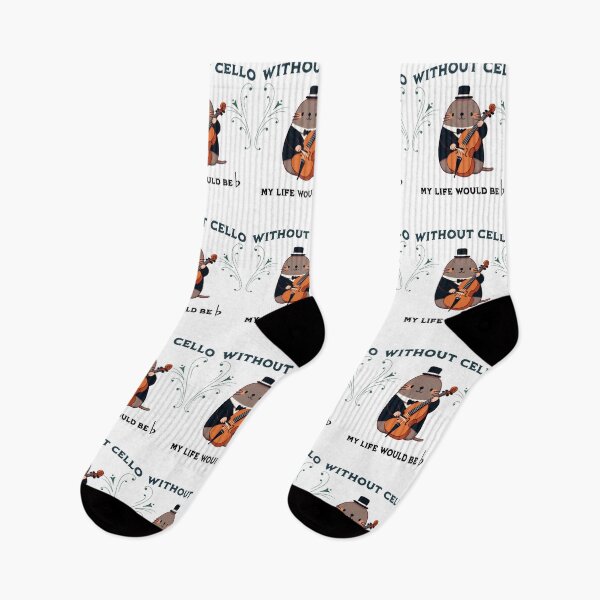 Item preview, without cello my life would b flat mole designed and sold by LemuellTrends.