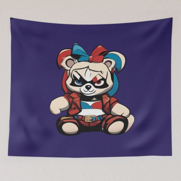 Item preview, Harley The Bear, Product Colour: Indigo  designed and sold by Midnight Veil Designs.