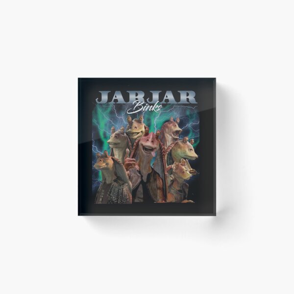 Item preview, Jar Jar Retro Tribute designed and sold by MoonBuckets.