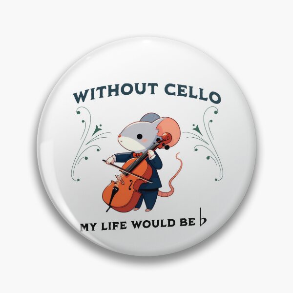 Item preview, without cello my life would b flat Rat designed and sold by LemuellTrends.