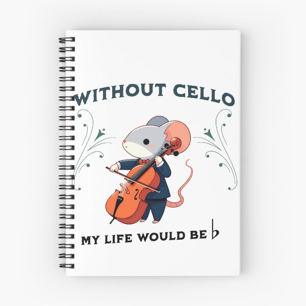 Item preview, without cello my life would b flat Rat designed and sold by LemuellTrends.