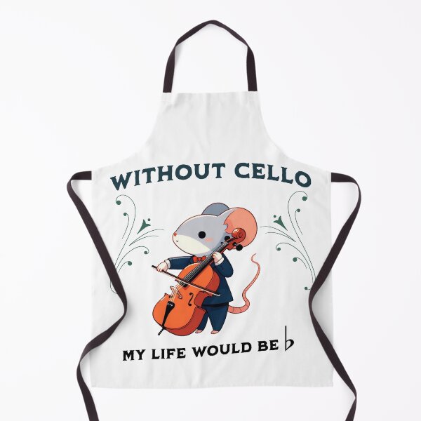 Item preview, without cello my life would b flat Rat designed and sold by LemuellTrends.