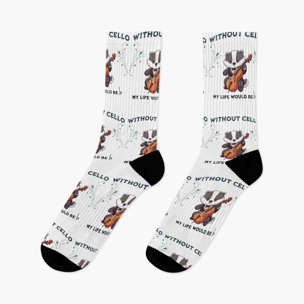 Item preview, without cello my life would b flat Badger designed and sold by LemuellTrends.